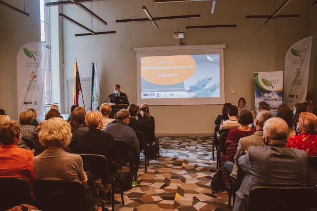 Konferencija „LEADER galimybės Lietuvoje ir ES - geroji patirtis“ subūrė pranešėjus